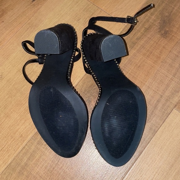 Suede black heels - Picture 4 of 4